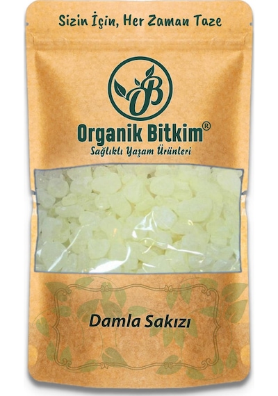 Organik Bitkim Damla Sakızı 50 G