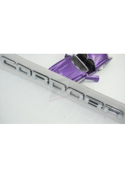 Seat Cordoba 98-2010 Yeni Nesil Bagaj Krom Abs 3M 3D Yazı Logo Am