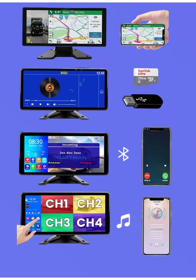 Dvr Telefon Ekran Yansıtma Dokunmatik Ekran 4 Ad Ahd 180'' Kamera