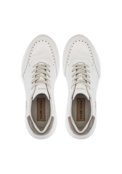 Tamer Tanca Erkek Hakiki Deri Beyaz Sneakers & Spor Ayakkabı 298 3595-3057 Erk Ayk Y26 Krk Beyaz Havana Tamer Tanca Erkek Hakiki Deri Beyaz Sneakers & Spor Ayakkabı 298 3595-3057 Erk Ayk Y26 Krk Beyaz Havana