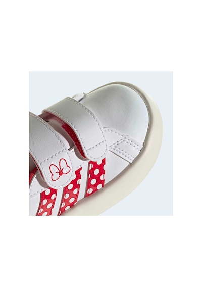 Adidas Grand Court Minnie Cf I Bebek Sneaker Kı9528 Beyaz / Pure Ruby / Kırık Beya
