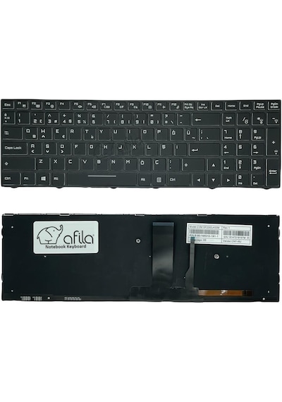 Monster Uyumlu Abra A7 V7.2.1 Notebook Klavye / Siyah - Tr - Backlit - 542311012