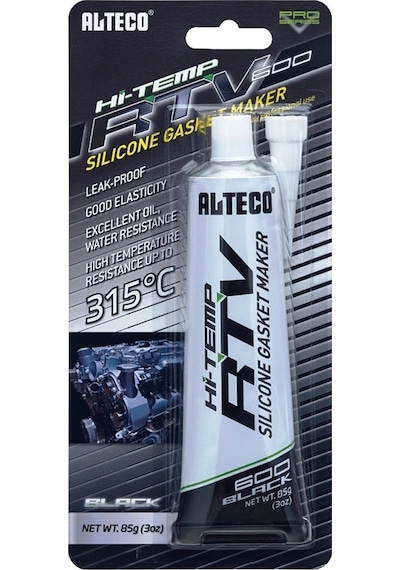 Alteco Isıya Dayanıklı Silikon Sıvı Conta Siyah 315C