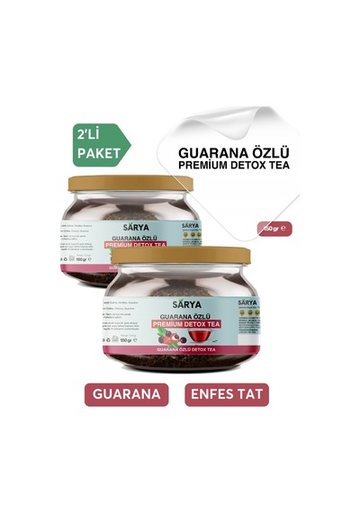 Sarya Guarana Özlü Premium  Tea 2 x 150 G