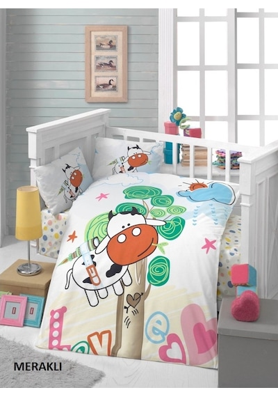 Komfort Home Bebek Uyku Seti %100 Pamuk (Yorgan Ve +2 Yastıklı) (425387423)