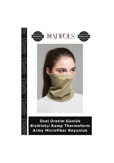 Hadpols Özel Üretim Günlük Bisikletçi Kamp Thermoform Army Microfiber Boyunluk Çok Renkli