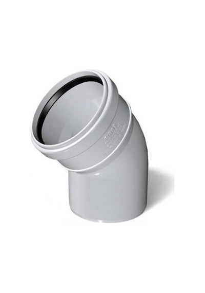 Fırat Pvc Dirsek 45° Açık 110 Mm