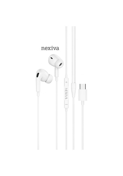 Nexiva Type-c Girişli Hd Mikrofonlu Stereo Kablolu Type-c Kulaklık Xiaomi-oppo-redmi-huawei-Apple Uyumlu iPhone Samsung Kulakiçi