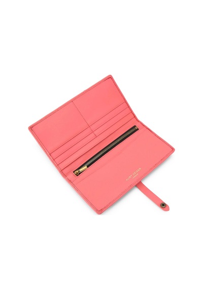 Kurt Geiger Kensington Soft Wallet 14x9 Cm, Yumuşak Deri Ve Kompakt Cüzdan Tasarımı Pembe
