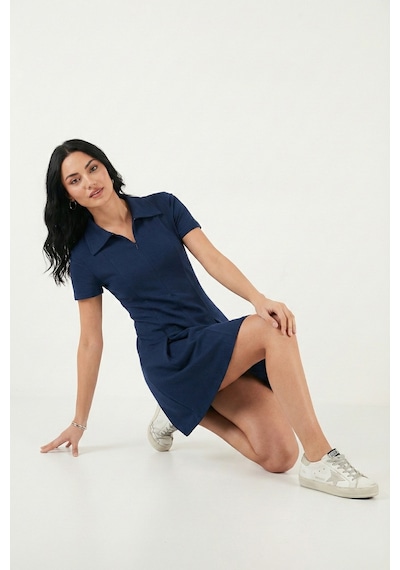 Lela Bayan Elbise 5866659 Lacivert Lacivert