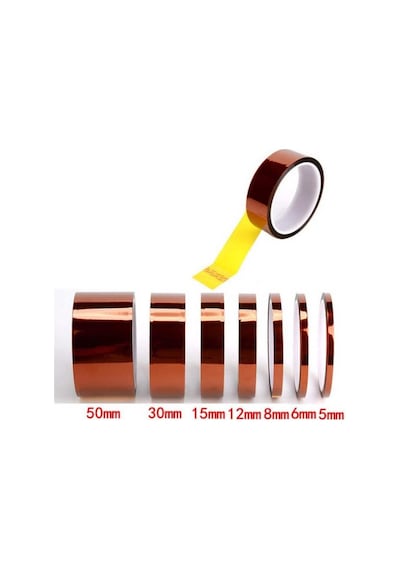 Bga Kapton Bant. Isıya Dayanıklı Termal Bant. Isı Yalıtım Bandı 30 MM X 30Mt