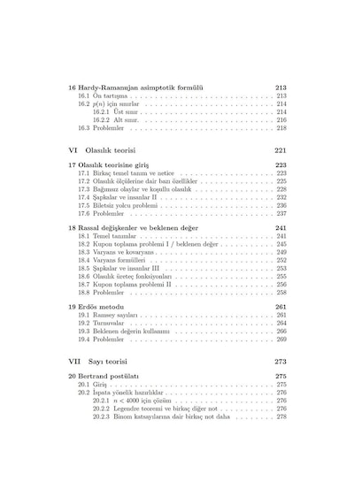 Ayrık Matematikte Seçme Konular 1