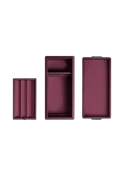 Montblanc Cassis Deri Kalem Koleksiyon Kutusu 134680 Bordo