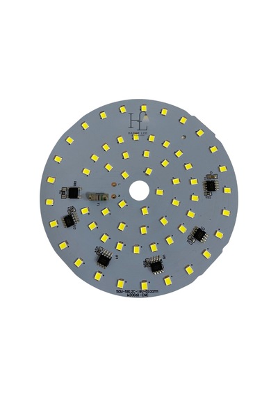 220 Volt 50 Watt Smd 2835 Ledli Hazır Projektör Ledi Beyaz Yuvarlak Pcb Avize Ledi