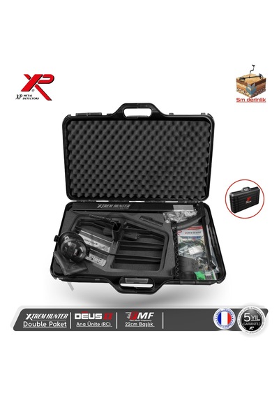 Xp Xtrem Hunter Dedektör Paket - Xp Deus 2 Rc, 22 Cm Fmf Başlık