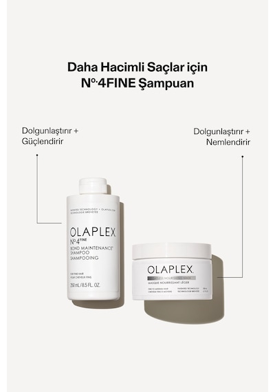 Olaplex Weightless Nourishing Mask - İnce, Orta Telli Saçlar İçin Ağırlık Hissi Bırakmayan Besleyici Maske
