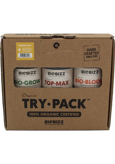 Biobizz İndoor Pack Bitki Besini Seti 750 ML