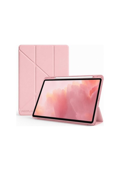 One 8.7 Tb-305fu / K9 Tb-305zu İle Uyumlu Kılıf Kalem Bölmeli Trifolding Case Rose Gold Sku: Zeusb0h2qjzrns Arka Kapak