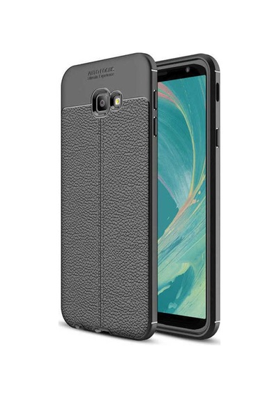 Samsung Uyumlu Galaxy J4 Plus Kılıf Zore Niss Silikon Kapak Siyah