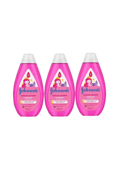Johnson's Baby Işıldayan Parlaklık Bebek Şampuanı 3 x 500 ML