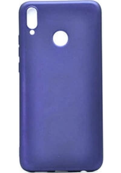 Honor 8x Kılıf Esneyebilen Şık Sofina Silikon Kapak Lacivert