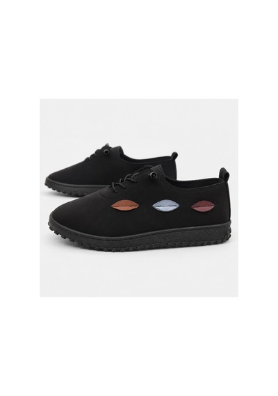 Dadwolf Rahat Yaprak Detaylı Akıllı Bağcıklı Esnek Rahat Comfort Kaydırmaz Taban Günlük Ayakkabı Siyah Dadwolf Rahat Yaprak Detaylı Akıllı Bağcıklı Esnek Rahat Comfort Kaydırmaz Taban Günlük Ayakkabı Siyah