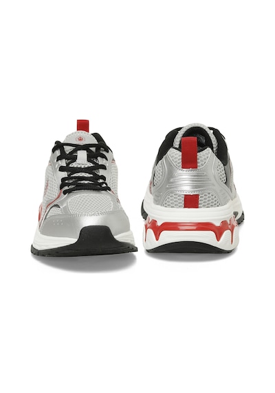 Lumberjack Chuck 4pr Gri Erkek Sneaker Gri-kırmızı Gri - Kırmızı