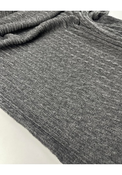 Gri Renkte Triko Kumaş 100x350cm-11463
