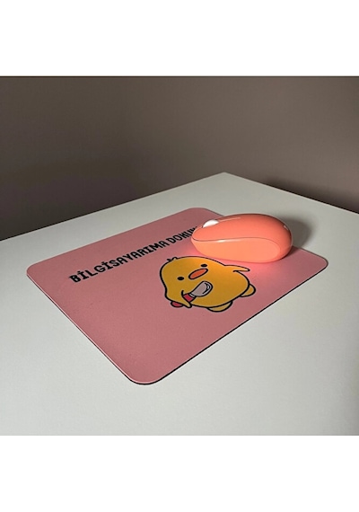 Civciv Mouse Pad, 21x17 Cm, Kaymaz Taban, Ev, Ofis Ve Oyun İçin Rahat Mousepad