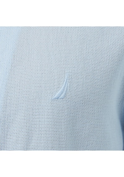 Nautica Erkek Mavi Regular Fit Kısa Kollu Gömlekdüzw65538t