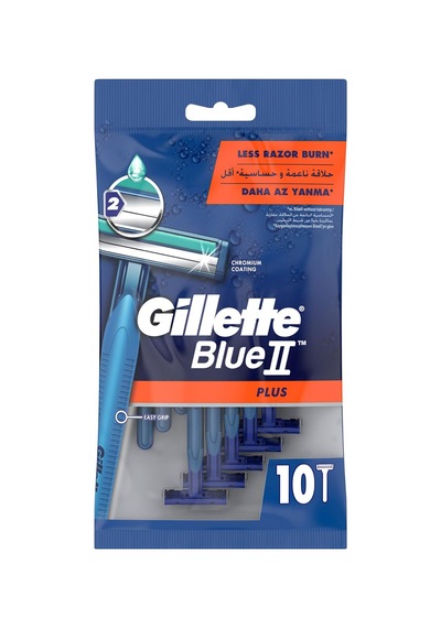 Gillette Blue2 Plus Kullan At Erkek Tıraş Bıçağı 10'lu