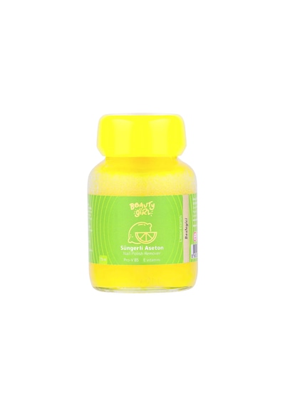 Beauty Girl Limon Özlü Süngerli Aseton 75 ML