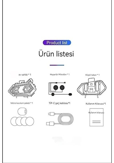 V20 Motor Kurye Kask Kulaklık Rgb Modlu Bluetooth Motosiklet Kulaklık 5.3 Bluetooth Intercom