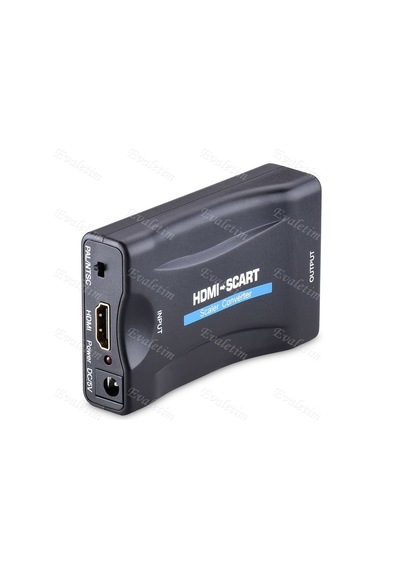 4363 Hdmı To Scart Av Çevirici Dönüştürücü Skart Adaptor Convert