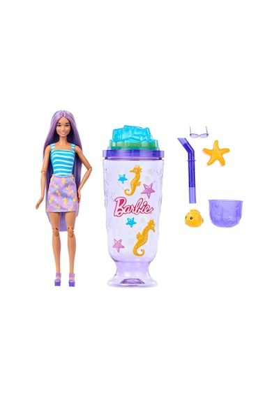 Jkf61 Barbie Pop Reveal Sürpriz Bebek - Sarı Saçlı