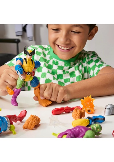 Avengers Mixmashers Wolverine Aksiyon Figürü