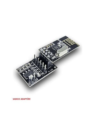 NRF24L01 Adaptör Kart NRF24L01+PA+LNA 8 Pin Dönüştürücü Devre 12V
