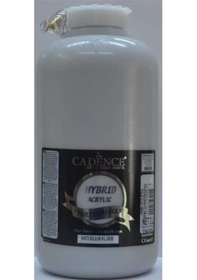 Cadence Hybrid Multisurface Akrilik Boya 2 Litre H-073 Solgun Kil Grisi 7699965459876