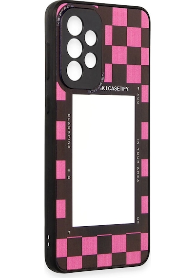 Muratech Newface Samsung Galaxy Uyumlu  A73 5g Kılıf Mirror Desenli Kapak - Mirror - 8