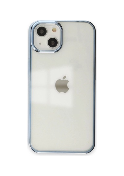 Apple iPhone Uyumlu,  14 Plus Kılıf Element Silikon - Sky Blue