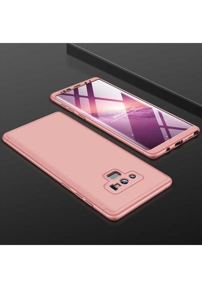 Galaxy Note 9 Kılıf Zore Ays Kapak Rose Gold
