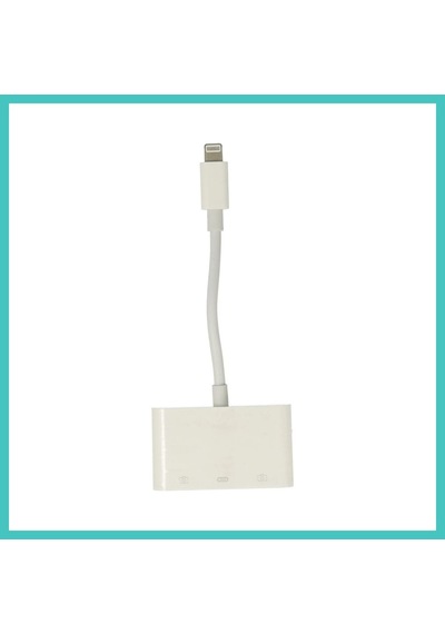 Ny Joy Apr23 Iphone Otg 3in1 - Beyaz Nyjoybz