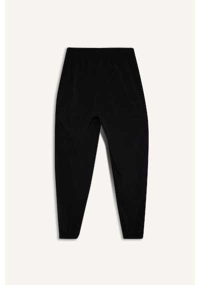 Defacto Standart Fit Çift Cepli Dokuma Jogger Siyah Kadın Eşofman Altı A2437ax/bk81 Siyah