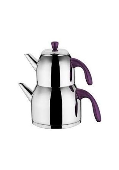 Aryıldız Maya Prestige Purple Çaydanlık  Takımı Çelik