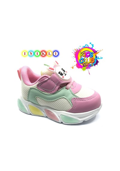 Cool Luna Işıklı Ortopedik Çocuk Spor Ayakkabı Pembe