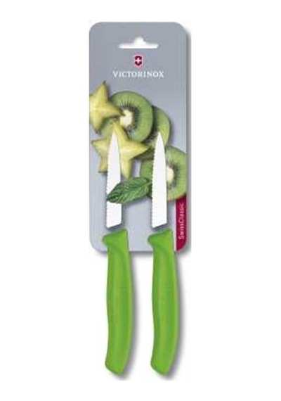 Victorinox 67636L114B Swissclassic 8 Cm Tırtıklı Soyma Bıçağı B Şeffaf