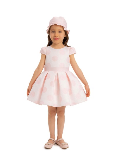 Pamina Kids Pamina Kız Bebek Elbise 34233pr Pembe