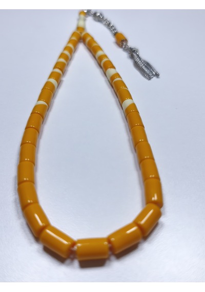 Beyzbol Topu Sarı Tesbih 7 X 11 Mm