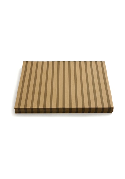 Dikey Çizgili Kraft Servis Kağıdı 34x24,5 Cm 500 Adet