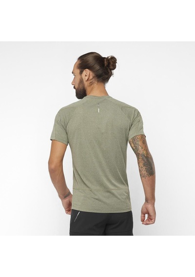 Salomon Cross Run Ss Tee M 27974 Çok Renkli